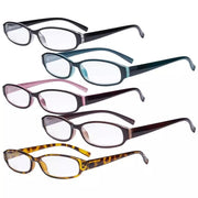 eyekeeper.com 5 Pack Classic Small Reading Glasses Narrow Lens R9104K Eyeglasses