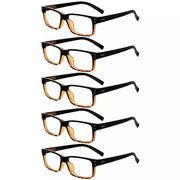 eyekeeper.com 5 Pack Vintage Reading Eyeglasses Classic Readers R032 Eyeglasses