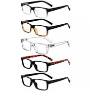 eyekeeper.com 5 Pack Vintage Reading Eyeglasses Classic Readers R032 Eyeglasses