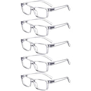 eyekeeper.com 5 Pack Vintage Reading Eyeglasses Classic Readers R032 Eyeglasses