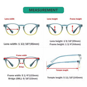eyekeeper.com 5 Pack Cute Fashionable Two Tone Reading Glasses Colorful Readers R144 Eyeglasses