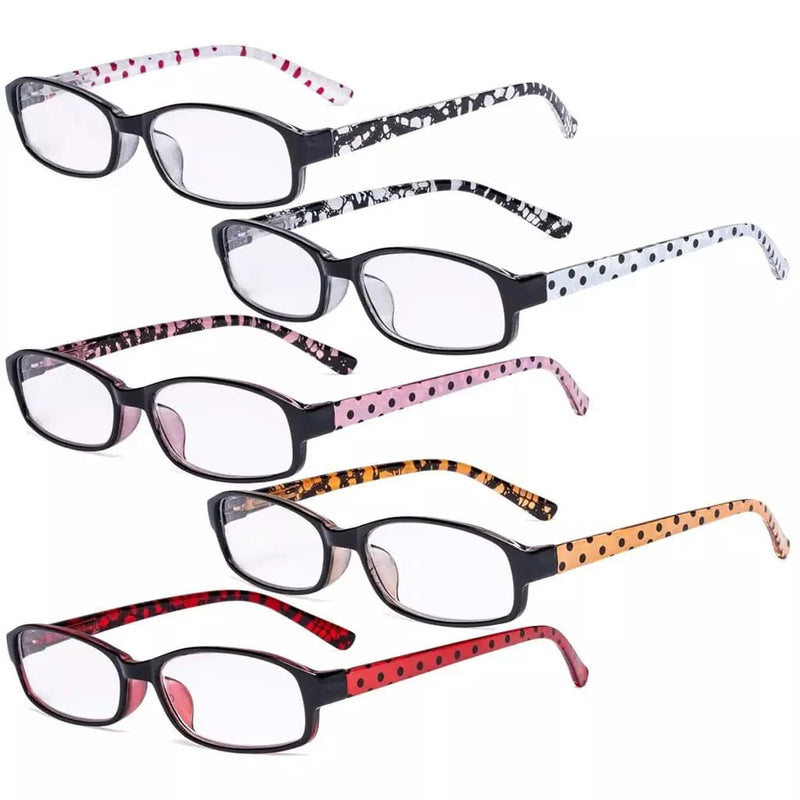 eyekeeper.com 5 Pack Cute Reading Glasses R908P Eyeglasses