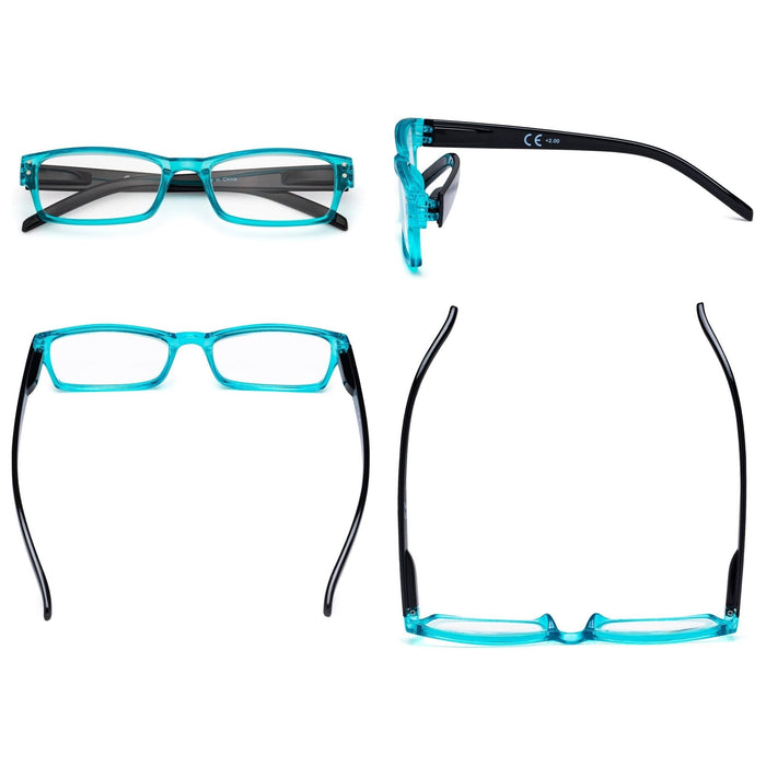 Eyekeeper - 5 Pack Cute Reading Glasses R012N