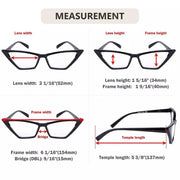 eyekeeper.com 5 Pack Fancy Cat Eye Reading Glasses Fashionable Readers R2131 Eyeglasses