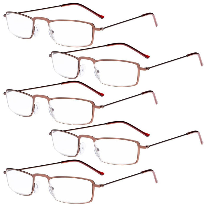 Eyekeeper.Com - 5 Pack Fancy Lightweight Reading Glasses R12004