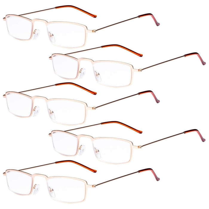 Eyekeeper.Com - 5 Pack Fancy Lightweight Reading Glasses R12004