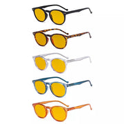 eyekeeper.com 5 Pack Fashion Oval Blue Light Blocking  Reading Glasses HP071 Eyeglasses