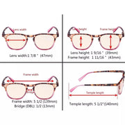 eyekeeper.com 5 Pack Fashion Oval Blue Light Filter Reading Glasses CG179 Eyeglasses