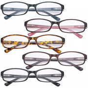 eyekeeper.com 5 Pack Fashion Reading Glasses Small Lens R908K Eyeglasses