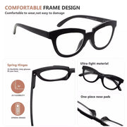 eyekeeper.com 5 Pack Fashionable Cat-eye Reading Glasses R2102 Eyeglasses
