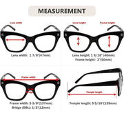 eyekeeper.com 5 Pack Fashionable Reading Glasses Stylish Readers R2111 Eyeglasses