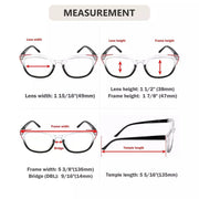 eyekeeper.com 5 Pack Fashionable Reading Glasses Two Tone Eyeglasses R2114 Eyeglasses