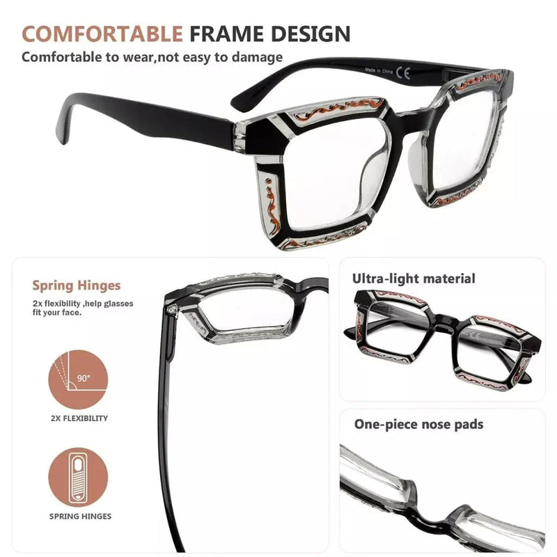 eyekeeper.com 5 Pack Floral Pattern Design Reading Glasses R2106 Eyeglasses