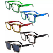 eyekeeper.com 5 Pack Floral Pattern Design Reading Glasses R2106 Eyeglasses