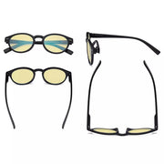 eyekeeper.com 5 Pack Ladies Oval Blue Light Blocking Reading Glasses TM091 Eyeglasses