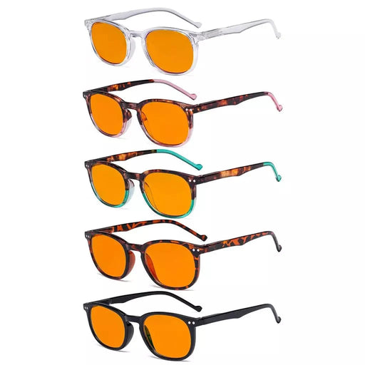 eyekeeper.com 5 Pack Oval Blue Light Blocking Reading Glasses DSR065 Eyeglasses