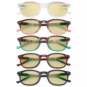 eyekeeper.com 5 Pack Oval Blue Light Blocking Reading Glasses TMCG065 Eyeglasses