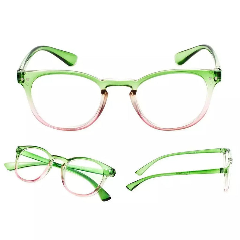 eyekeeper.com 5 Pack Oval Fashion Design Reading Glasses 3-R144 Eyeglasses