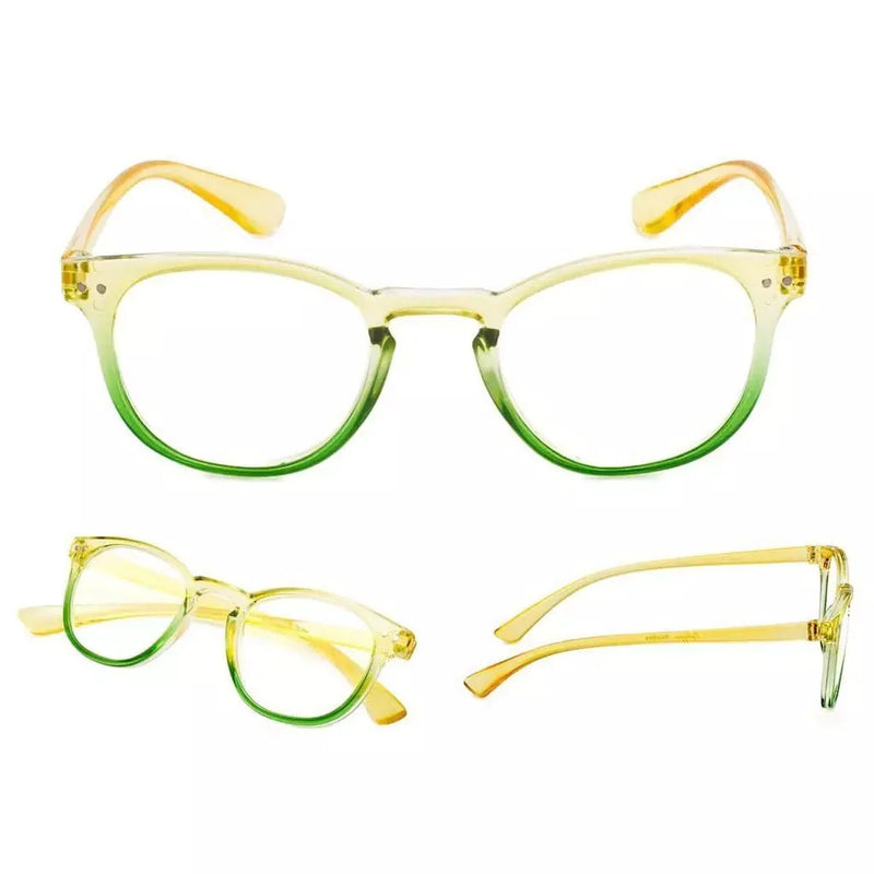 eyekeeper.com 5 Pack Oval Fashion Design Reading Glasses 3-R144 Eyeglasses