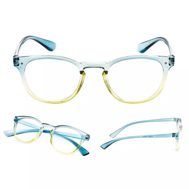 eyekeeper.com 5 Pack Oval Fashion Design Reading Glasses 3-R144 Eyeglasses