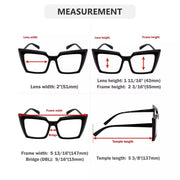 eyekeeper.com 5 Pack Oversized Reading Glasses Chic Readers R2141 Eyeglasses