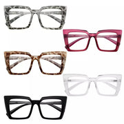 eyekeeper.com 5 Pack Oversized Reading Glasses Chic Readers R2141 Eyeglasses