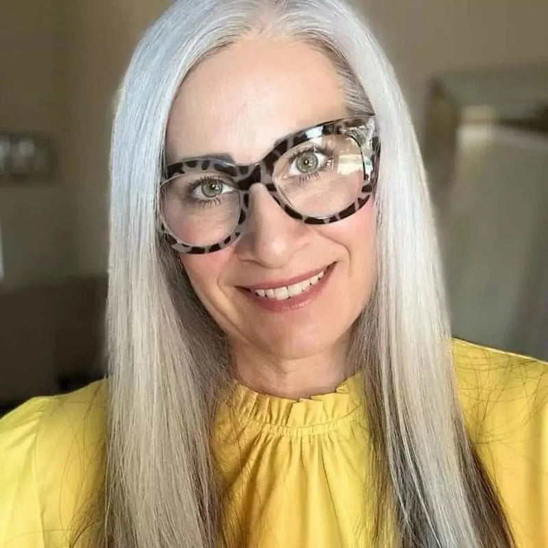 eyekeeper.com 5 Pack Oversized Retro Reading Glasses Classic Square Readers FH1555 Eyeglasses