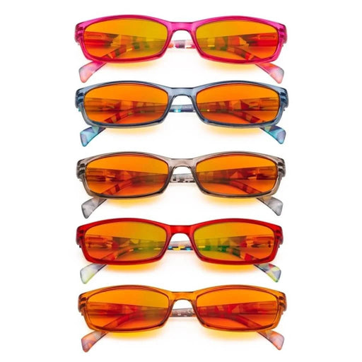 eyekeeper.com 5 Pack Pattern Blue Light Blocking Reading Glasses DSRT1803 Eyeglasses