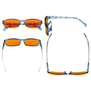 eyekeeper.com 5 Pack Pattern Blue Light Blocking Reading Glasses DSRT1803 Eyeglasses