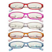 eyekeeper.com 5 Pack Pattern Blue Light Filter Reading Glasses UVR9104G Eyeglasses