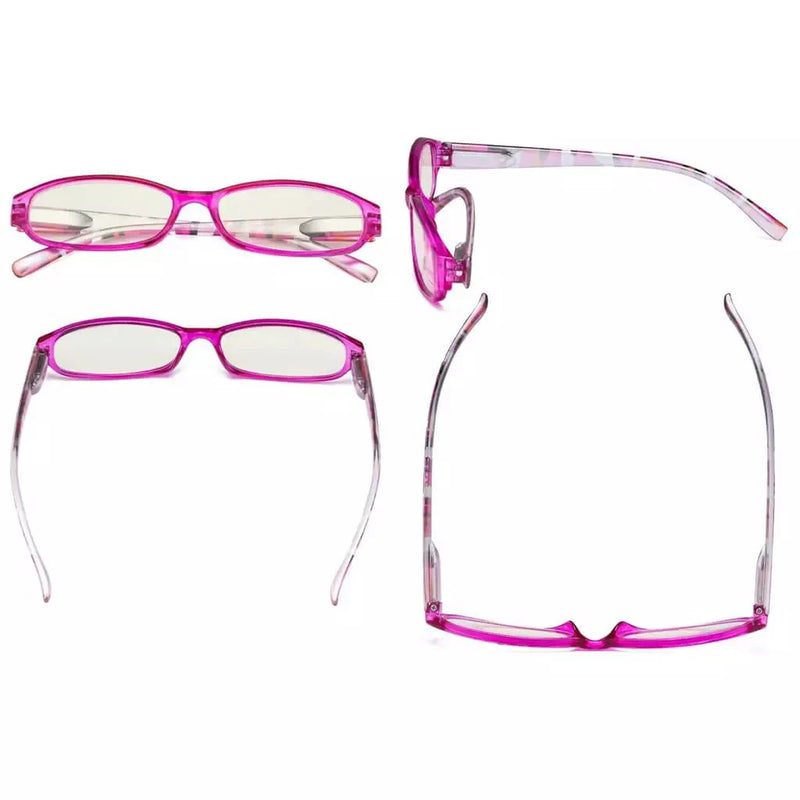 eyekeeper.com 5 Pack Pattern Blue Light Filter Reading Glasses UVR9104G Eyeglasses