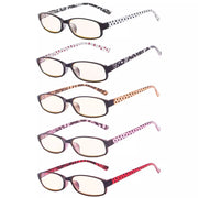 eyekeeper.com 5 Pack Polka Dots Blue Light Filter Reading Glasses CG908P Eyeglasses
