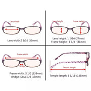eyekeeper.com 5 Pack Polka Dots Blue Light Filter Reading Glasses CG908P Eyeglasses
