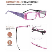 eyekeeper.com 5 Pack Polka Dots Reading Glasses R040P Eyeglasses