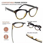eyekeeper.com 5 Pack Polygon Reading Glasses Chic Eyeglasses R2110 Eyeglasses