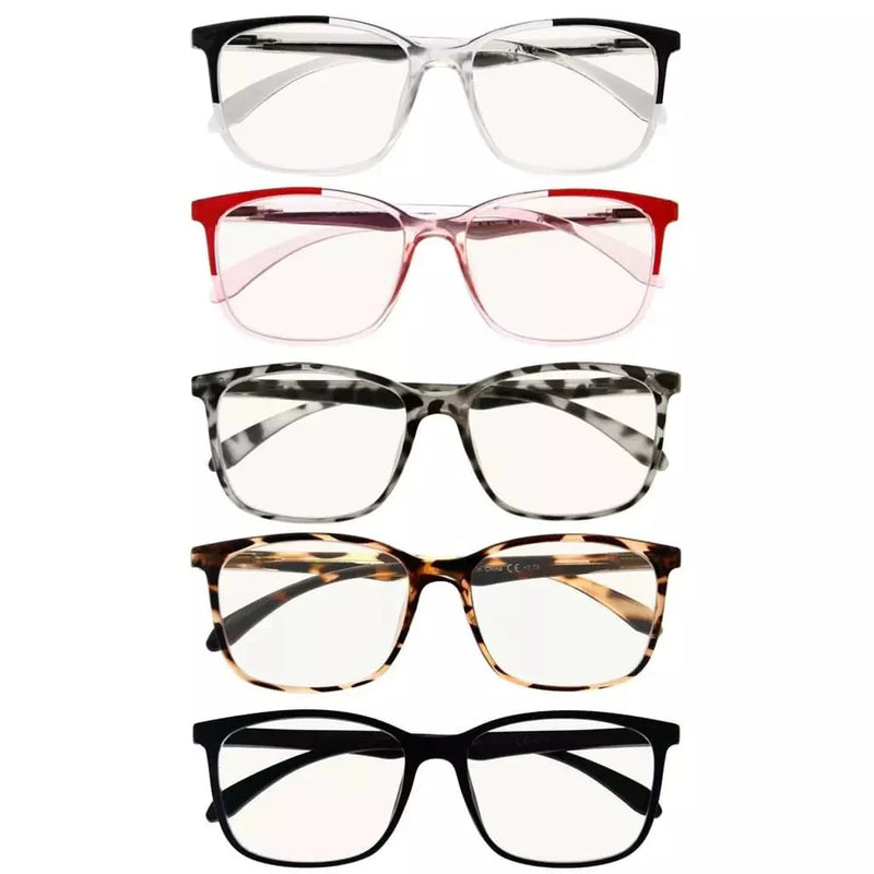 eyekeeper.com 5 Pack Progressive Multifocus Reading Glasses MTR9113 Eyeglasses