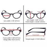 eyekeeper.com 5 Pack Reading Glasses include Computer Readers R091 Eyeglasses