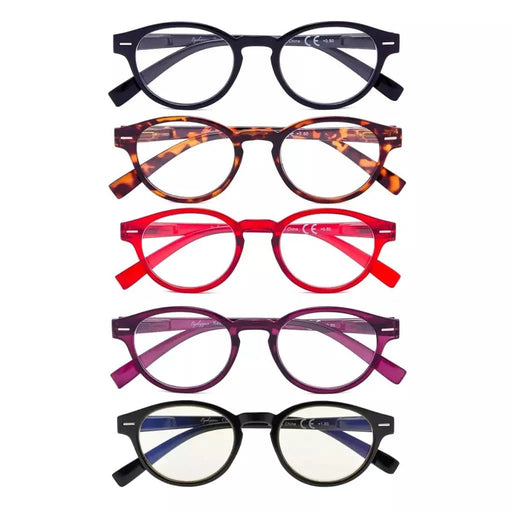eyekeeper.com 5 Pack Reading Glasses include Computer Readers R091 Eyeglasses