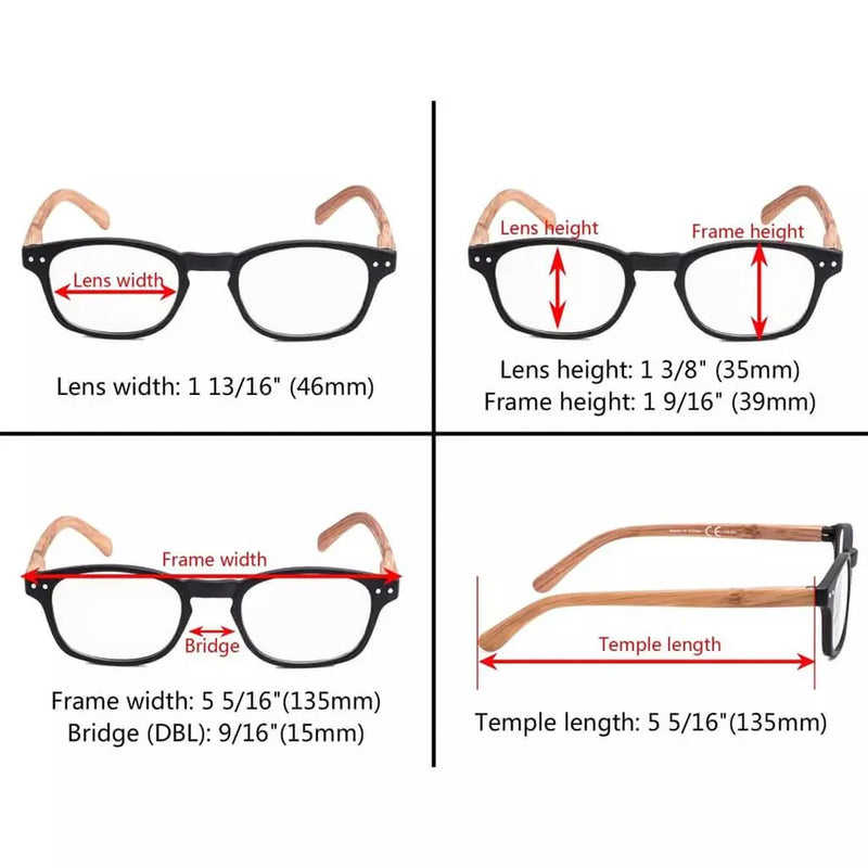 eyekeeper.com 5 Pack Reading Glasses R034 Eyeglasses