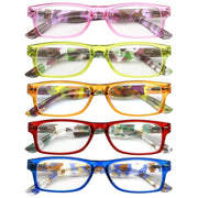 eyekeeper.com 5 Pack Reading Glasses R066C Eyeglasses