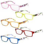 eyekeeper.com 5 Pack Reading Glasses R066C Eyeglasses