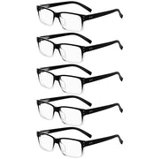 eyekeeper.com 5 Pack Vintage Reading Eyeglasses Classic Readers R032 Eyeglasses