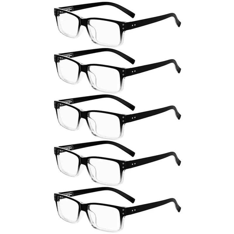 eyekeeper.com 5 Pack Vintage Reading Eyeglasses Classic Readers R032 Eyeglasses