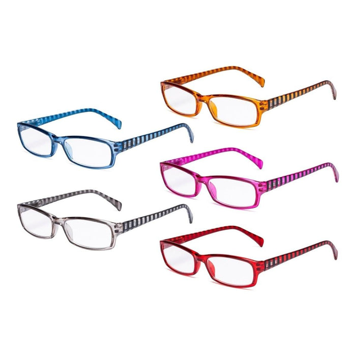 Eyekeeper - 5 Pack Reading Glasses Rt1803S