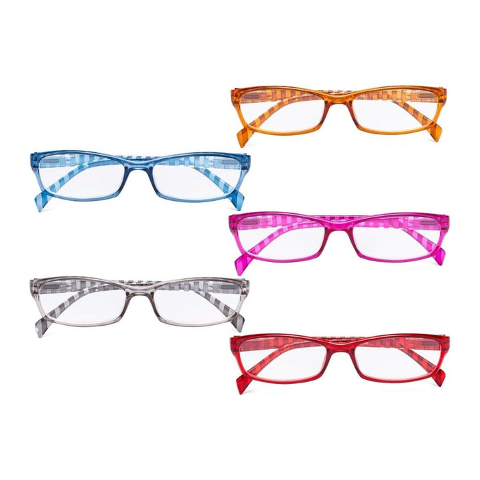 Eyekeeper - 5 Pack Reading Glasses Rt1803S