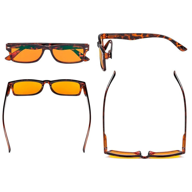 eyekeeper.com 5 Pack Rectangle Blue Light Blocking Reading Glasses DSR066 Eyeglasses