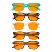 eyekeeper.com 5 Pack Rectangle Blue Light Blocking Reading Glasses DST1804 Eyeglasses