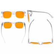 eyekeeper.com 5 Pack Rectangle Blue Light Blocking Reading Glasses DST1804 Eyeglasses