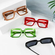 eyekeeper.com 5 Pack Rectangle Funky Reading Glasses Trendy Readers R2101 Eyeglasses