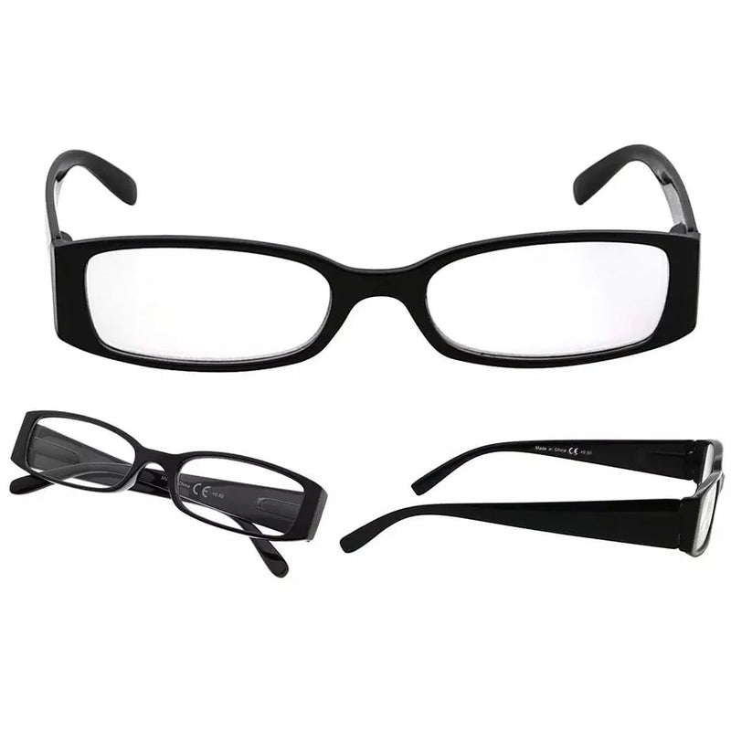 eyekeeper.com 5 Pack Rectangle Reading Glasses Chic Readers 3-R040 Eyeglasses